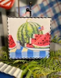 Americana: Watermelon Mini Print