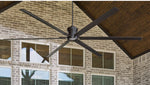 Load image into Gallery viewer, NEW! Zeus 120” Dia Ceiling Fan DAMP Rated Finish: Matte Black
