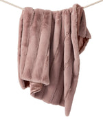 Load image into Gallery viewer, NEW! Rosewood Posh Faux Fur Throw
