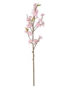 Pink Cherry Blossom Spray Stems 36” Stems  Pack of 3