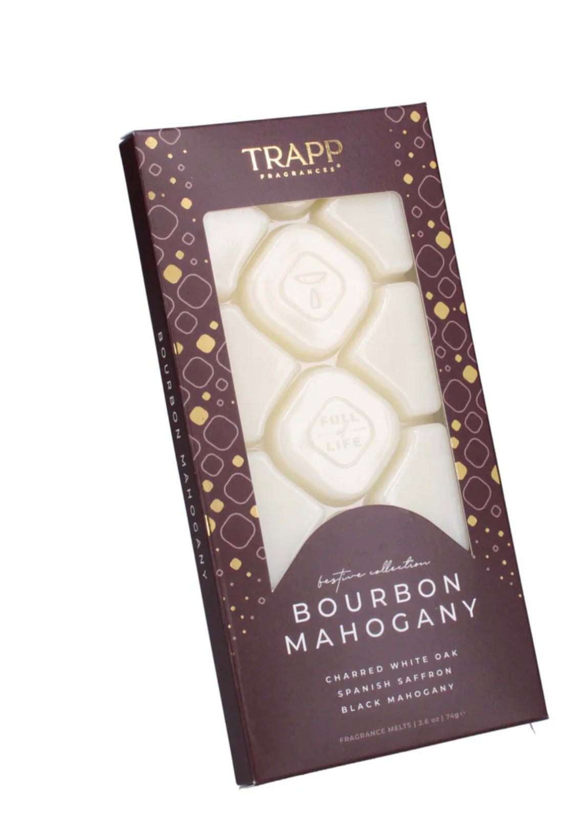 New Scent!  Bourbon Mahogany Wax Melt Trapp Fragrances