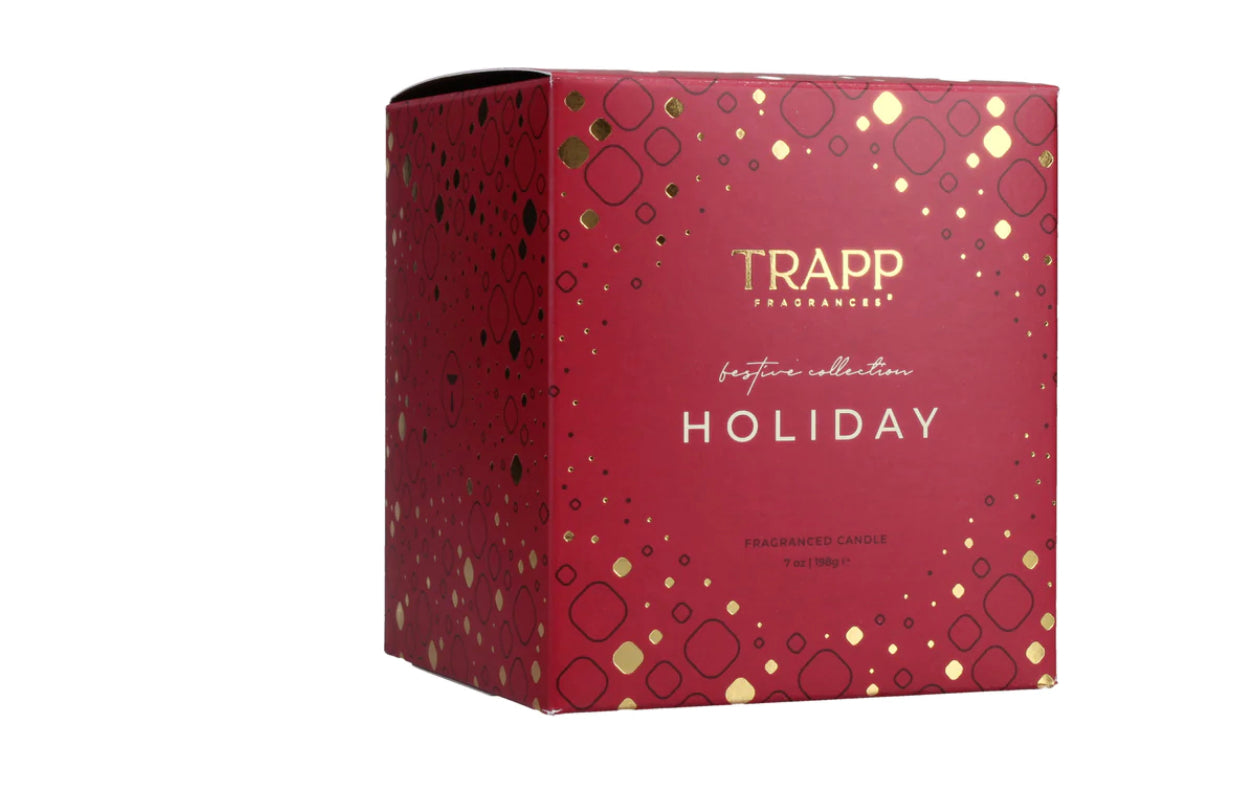 Holiday 7oz Candle Trapp Fragrances
