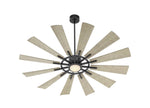 Load image into Gallery viewer, NEW! 60&quot; Cirque Ceiling Fan DAMP Rated
