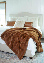 Load image into Gallery viewer, Spice Posh Faux Fur Throw