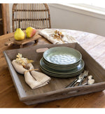 Load image into Gallery viewer, Rustic Distressed Farmhouse Tray with Handles
