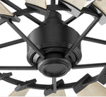 Load image into Gallery viewer, Noir Outdoor Windmill Ceiling Fan by
