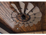 Load image into Gallery viewer, Oiled Bronze Outdoor Windmill Fan by
