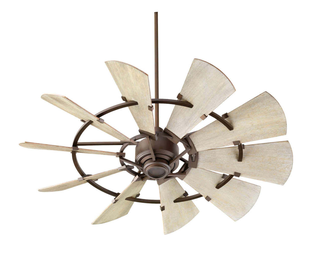 Oiled Bronze Windmill Indoor Ceiling Fan