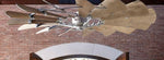 Load image into Gallery viewer, Galvanized Windmill Outdoor Ceiling Fan
