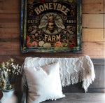 Load image into Gallery viewer, Rustic Boho Honey Bee Distressed Frame
