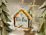 Load image into Gallery viewer, True Love Manger Mini Metal Charm
