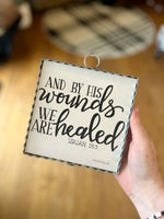 Load image into Gallery viewer, And By His Wounds We Are Healed Mini Print

