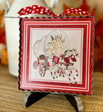 Load image into Gallery viewer, NEW! Sooner Wagon with Horses Mini Print
