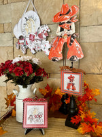 Load image into Gallery viewer, Cowboy Metal Stake Pistol Pete or Door Hanger
