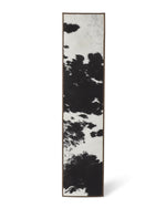 Load image into Gallery viewer, Cowhide Black and White Table Runner
