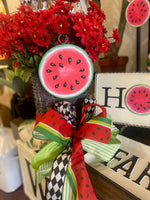 Load image into Gallery viewer, Watermelon Metal Mini Charm
