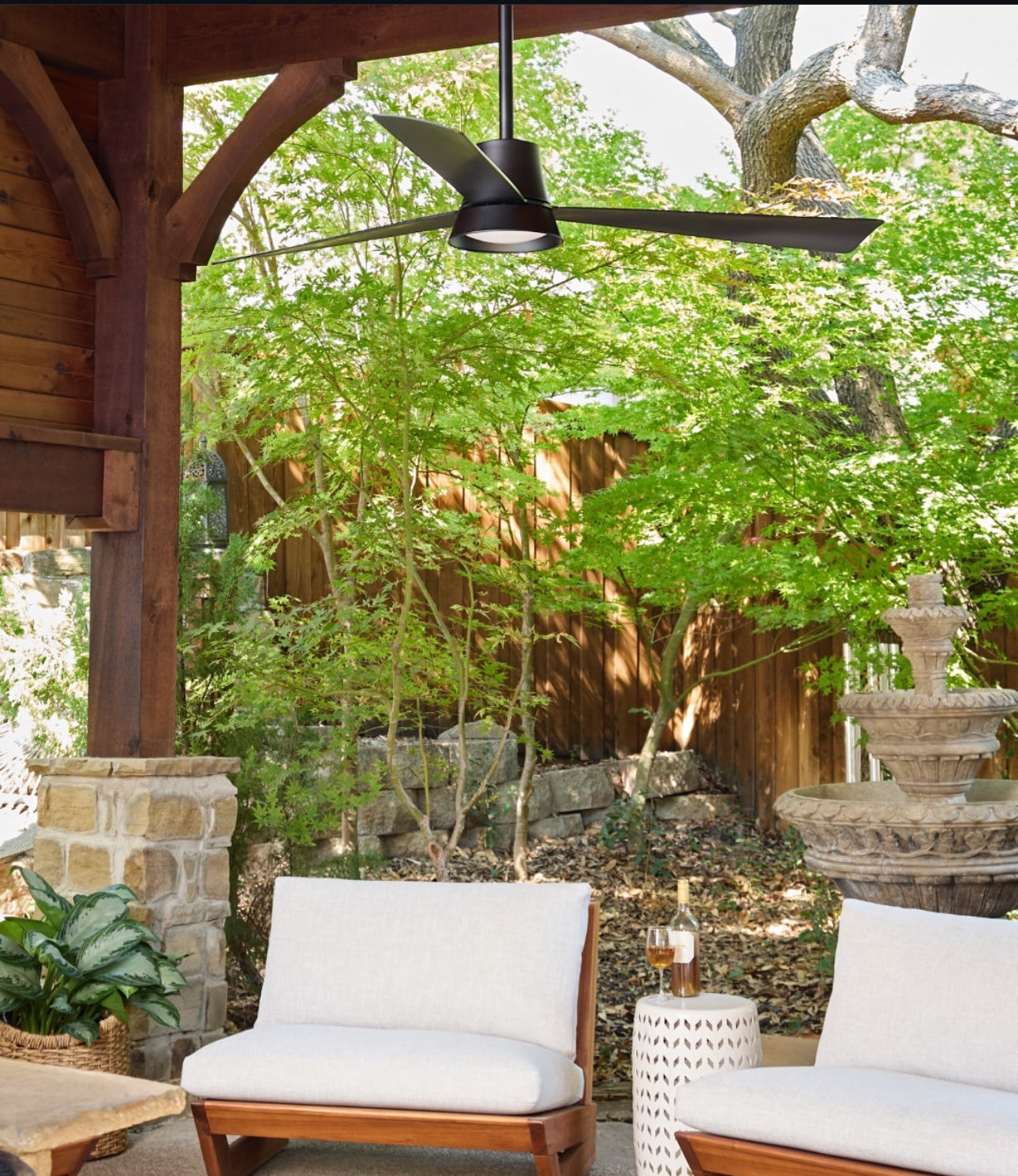Outdoor 3-Blade Esquire Ceiling Fan