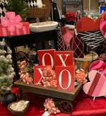 Load image into Gallery viewer, Valentines Day: XOXO Red Blocks
