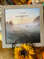 Load image into Gallery viewer, I Can Only Imagine Wood Frame Picture

