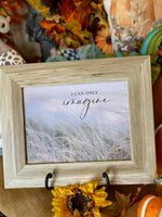 Load image into Gallery viewer, I Can Only Imagine Wood Frame Picture
