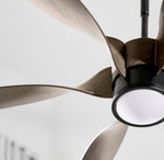 Load image into Gallery viewer, Quorum Kimbo 60&quot; 6-Blade DAMP Ceiling Fan Indoor or Outdoor
