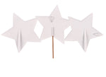 Load image into Gallery viewer, Americana: 3 Stars Red, White, Blue Metal Stake with Easel
