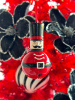 Load image into Gallery viewer, Two Choices of Nutcracker Dolomite Bell Ornaments
