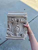 Load image into Gallery viewer, Architectural Resin Shelf in Gray Stone Finish
