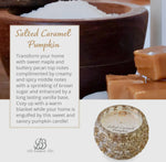 Load image into Gallery viewer, New Scent! Salted Caramel Pumpkin 9oz Soy Candle
