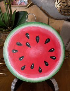 Watermelon Metal Mini Charm