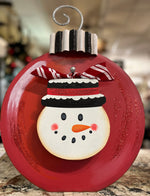 Load image into Gallery viewer, (4) Choices Christmas Mini Charms: Snowman, Nutcracker, Wreath, Joy Wreath
