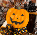 Load image into Gallery viewer, Halloween (4) Options Mini Metal Charms Ghost, Frankenstein, &amp; Jack-o-Lantern
