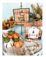 Load image into Gallery viewer, Fall is my Favorite Color Plaid Mini Print
