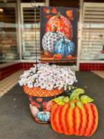 Load image into Gallery viewer, Fall Pumpkin Design Outdoor Pots
