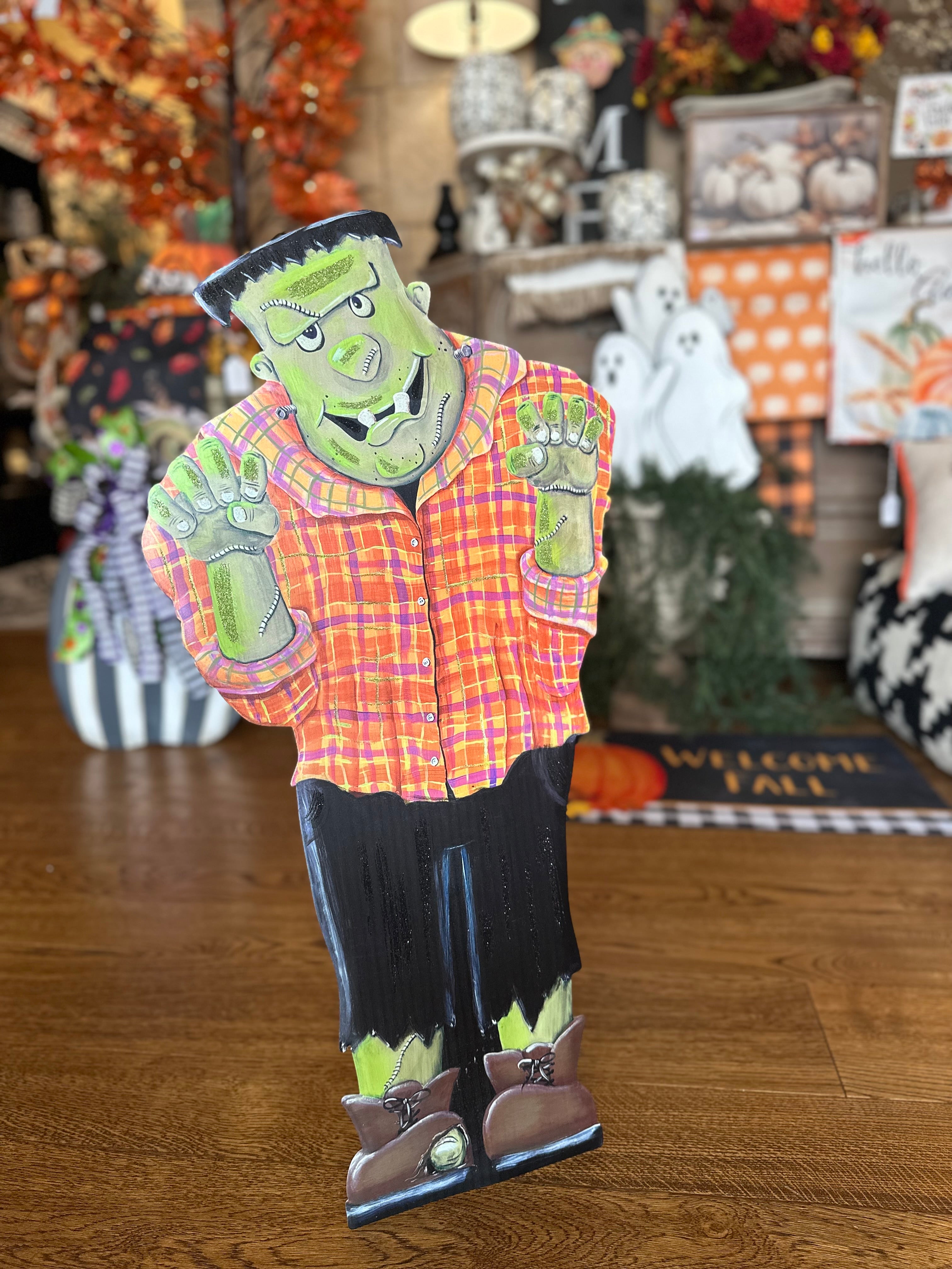 Frankie Metal Halloween Outdoor Stake