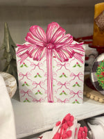 Load image into Gallery viewer, Pink Peppermint Ribbon Metal Package
