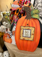 Load image into Gallery viewer, Hey Fall Yellow Leaves Mini Print
