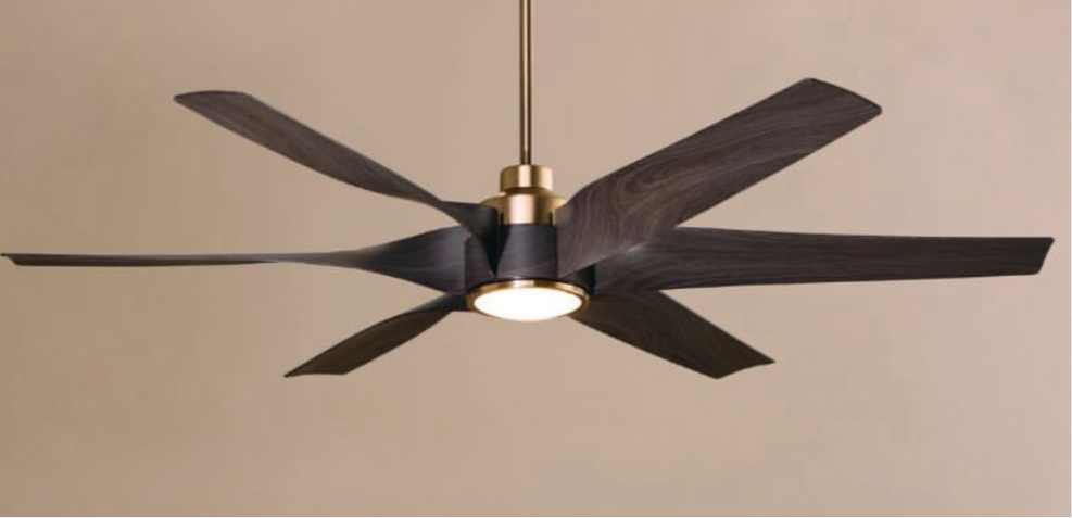 NEW! Kimbo 60" 6-Blade DAMP Ceiling Fan