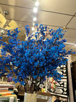 Load image into Gallery viewer, Blue Floral Blossom Artificial Stem
