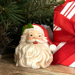 Load image into Gallery viewer, Santa Claus Ornament Sparkling 4” Resin
