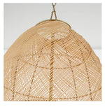 Load image into Gallery viewer, Quorum 6900-5-80 Rattan Shade 5-Light Pendant
