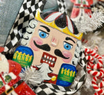 Load image into Gallery viewer, (4) Choices Christmas Mini Charms: Snowman, Nutcracker, Wreath, Joy Wreath
