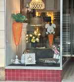 Load image into Gallery viewer, Large Metal Yard Carrot Indoor or Outdoor Stake
