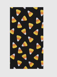 Candy Corn Hand Towel Black, Yellow, Orange