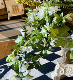 Load image into Gallery viewer, White Azalea Bush with Cascading Stems 27”length
