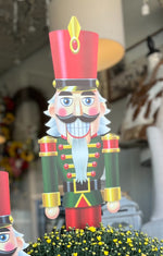 Load image into Gallery viewer, Nutcracker Metal Outdoor/Indoor Stake
