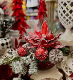 Load image into Gallery viewer, Red Velvet Large Style Trees Set of 3
