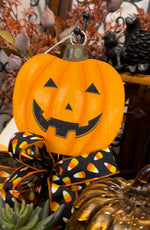 Load image into Gallery viewer, Halloween (4) Options Mini Metal Charms Ghost, Frankenstein, &amp; Jack-o-Lantern
