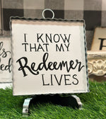 Load image into Gallery viewer, &quot;My Redeemer Lives&quot; Mini Print
