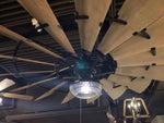 Load image into Gallery viewer, Noir Windmill Indoor Ceiling Fan
